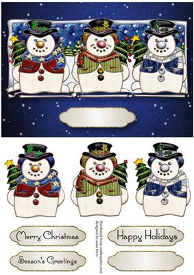 The Snowman Trio