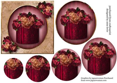 Beautiful Blush Roses in a Gift Box - Pyramid