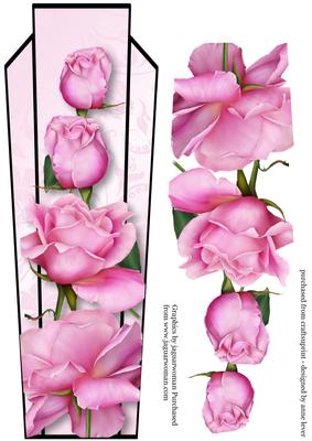 Art Deco Large Dl - Sugar Baby Roses