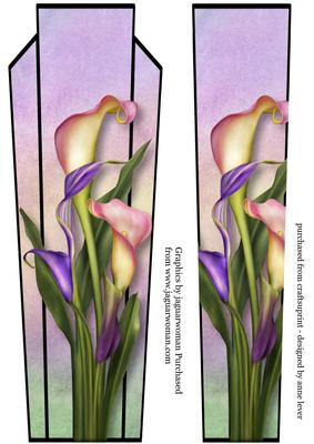 Art Deco Large Dl - Easter Callas