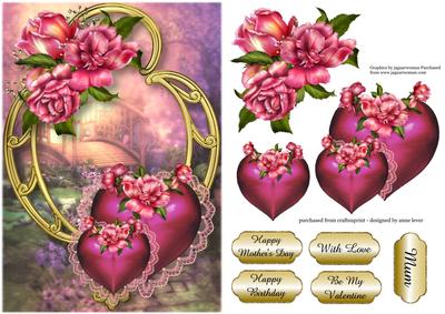 Hearts and Flowers - Glory Rose