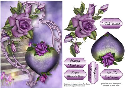 Hearts and Flowers - Heritage Roses