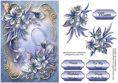 Wynter Florals Golden Scene