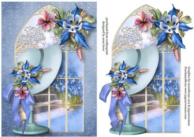 Fleurs De La Foret Bonnet & Enchanted Window + Extra Plaque