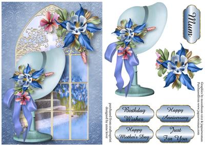 Fleurs De La Foret Bonnet at the Enchanted Window