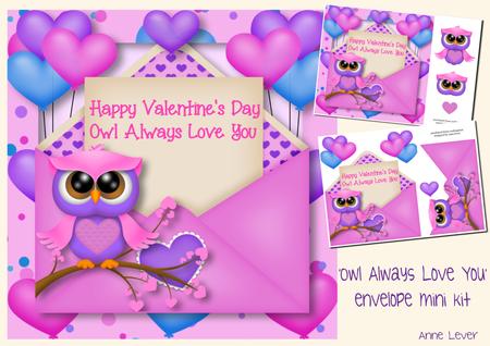 Owl Always Love You Envelope Mini Kit