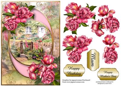 Centre Circle - Rose Cottage & Gorgeous Roses