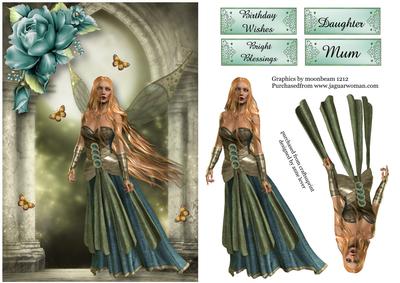 Teal Luna Fairy Queen