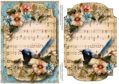 Summer Garden Sheet Music Plaque