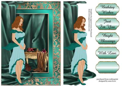 Teal Boudoir