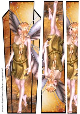 Art Deco Large Dl - Autumn Fairy