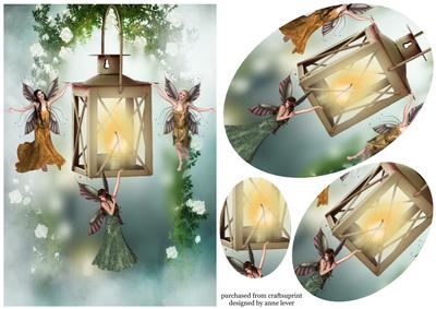 The Fairies of the Lamp - Oval Pyramid