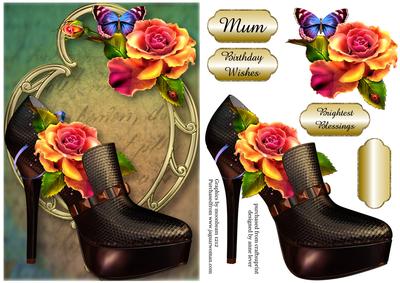 Stunning Shoes - the Milan Collection - Beautiful Roses
