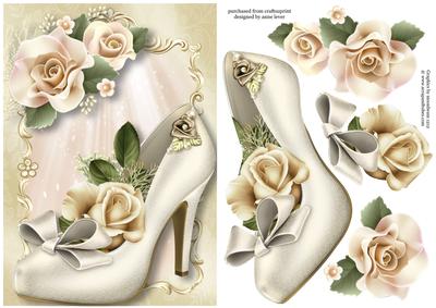 Stunning Shoes - the Wedding Collection - Cream Icing