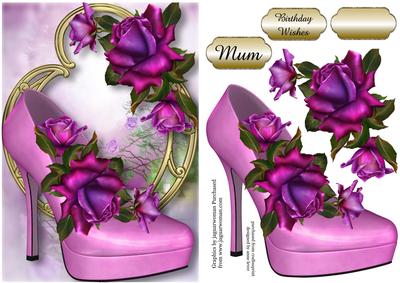 Stunning Shoes - the London Collection - Twilight Roses