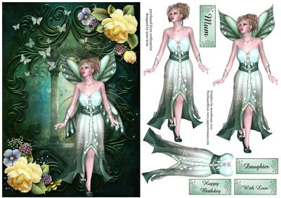 Beautiful Butterfly Fairy