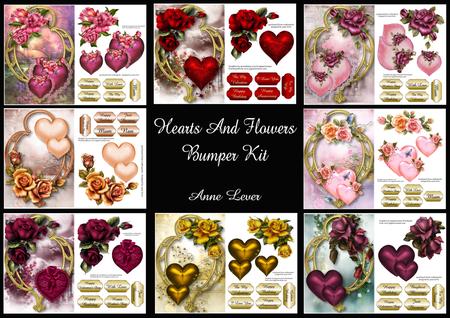 Hearts and Flowers Bumper Kit