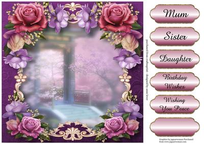 Beautiful Belle Roses Scene