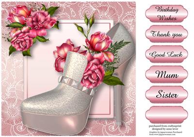 Stunning Shoes Lacey Square - the Paris - Glory Roses