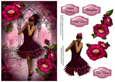 Jazzabelle with Wild Roses