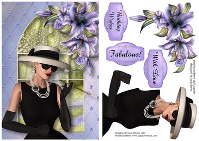 Fabulous Dahlink! - Purple Lilies
