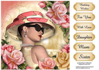 Race Day Elegance - Edwardian Roses