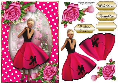Perfect Polka Dots and Pink Roses