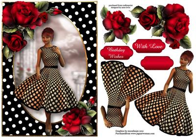 Perfect Polka Dots and Red Roses