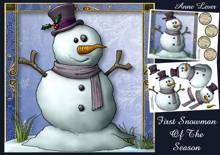 First Snowman of the Season