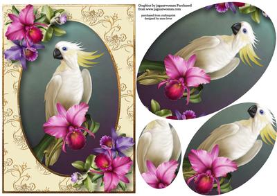 Tropical Elegance Oval Pyramid