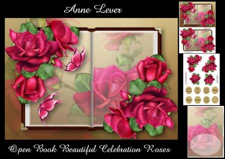 Open Book Beautiful Celebration Roses