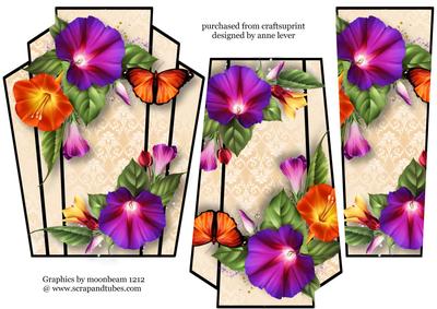 Art Deco Stacker Topper - Morning Glory