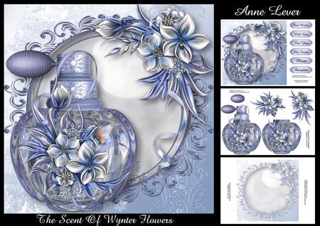 Gorgeous Perfume Bottle - the Scent of Wynter Flowers