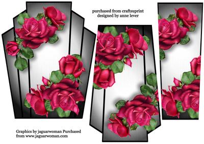 Art Deco Stacker Topper - Celebration Roses