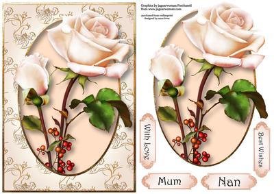 Gorgeous Pale Pink Roseberry Roses