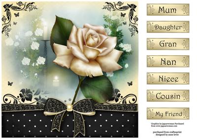 The Gift of a Cream Rose