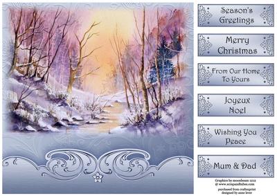 The Watercolour Stream in Winter