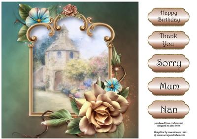 Champagne Rose at the Dovecote