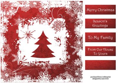 The Christmas Tree in Red