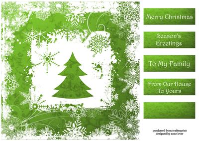 The Christmas Tree in Green
