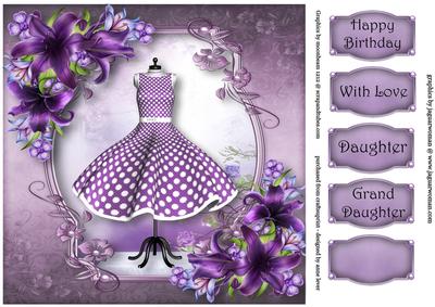 Fabulous Fifties Dress & Lilies