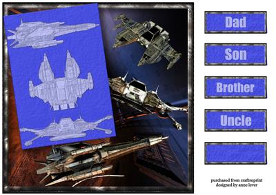 Starship Blueprint 8x8