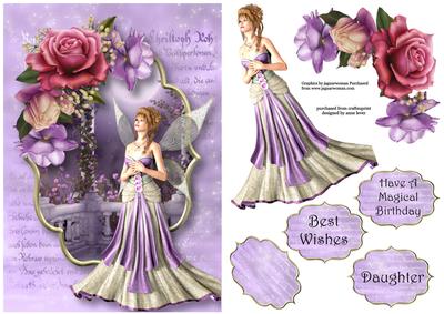 The Fairy Queen with Beautiful Belle Roses