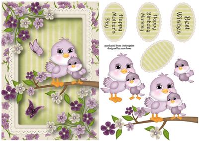 Baby Bird Mother's Day / Mummy Birthday