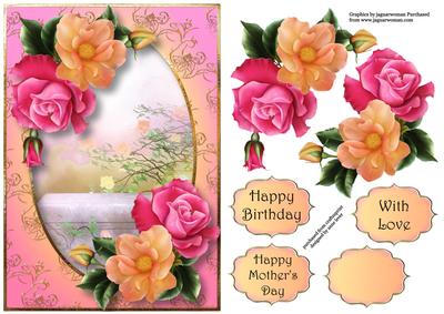 Beautiful Peach Melba Roses