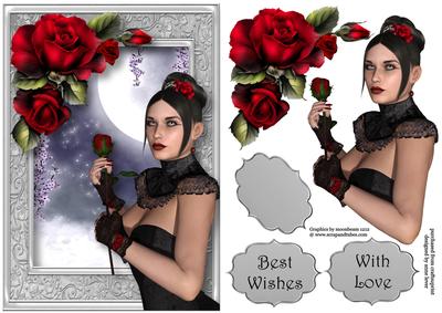 The Lady of the Red Rose