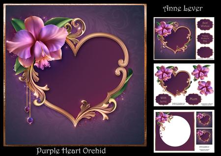 Purple Heart Orchid Mini Kit