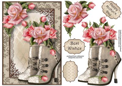 Steampunk Boots & Edwardian Roses