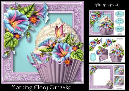 Morning Glory Cupcake Mini Kit