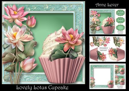 Lovely Lotus Cupcake Mini Kit